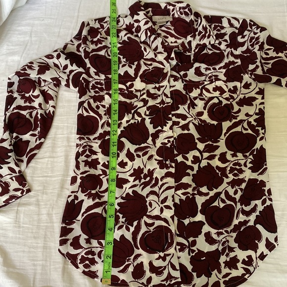 Ann Taylor Loft woman’s button down blouse size XS - Picture 8 of 8